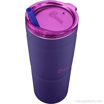 Bubba Straw Envy Insulated Stainless Steel Tumbler, 24 oz., Matte Purple 551125108